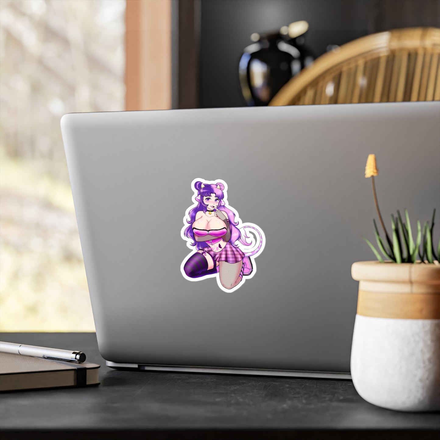 Momoha Kiss-Cut Vinyl Decal