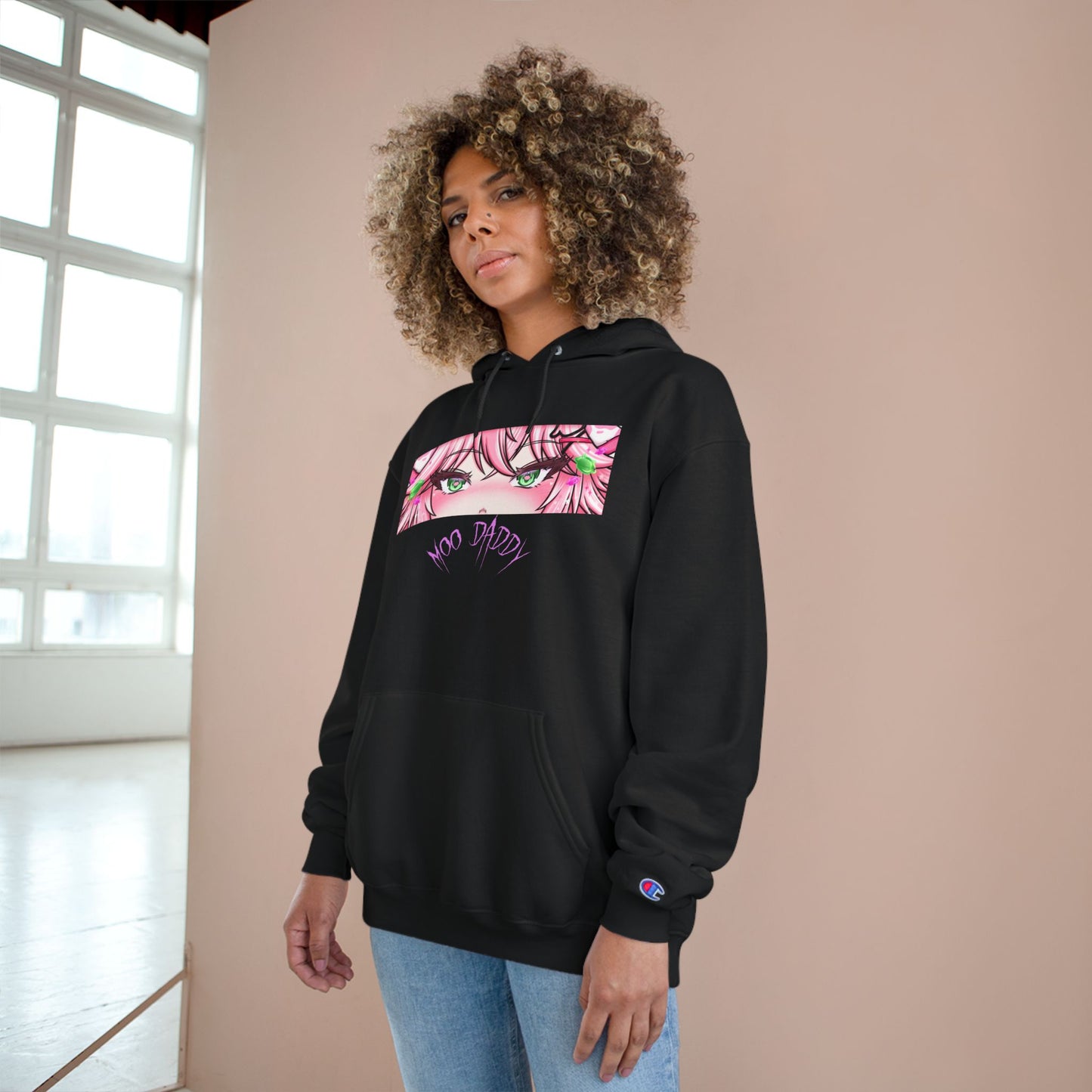 Moo Daddy Champion Hoodie