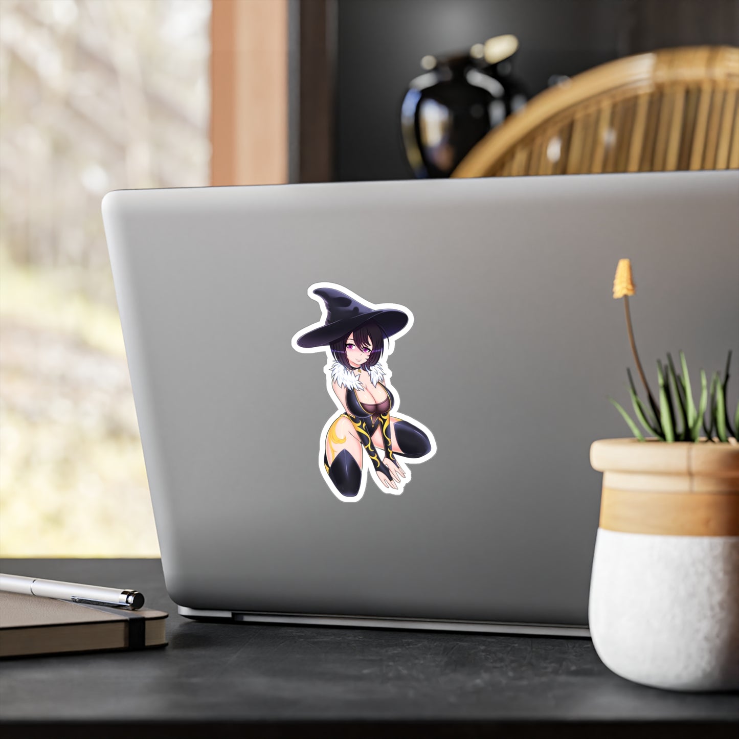 HunnieBuddha Kiss-Cut Vinyl Decal