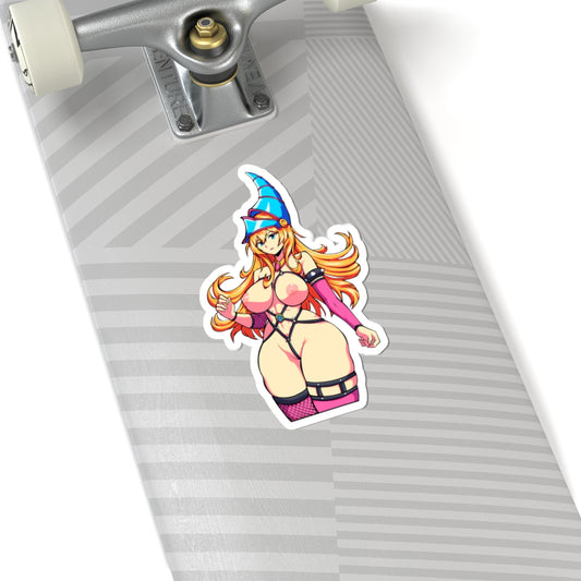 NSFW Dark Magician Girl Kiss Cut Sticker