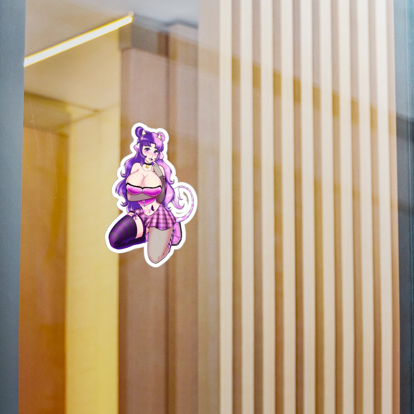 Momoha Kiss-Cut Vinyl Decal