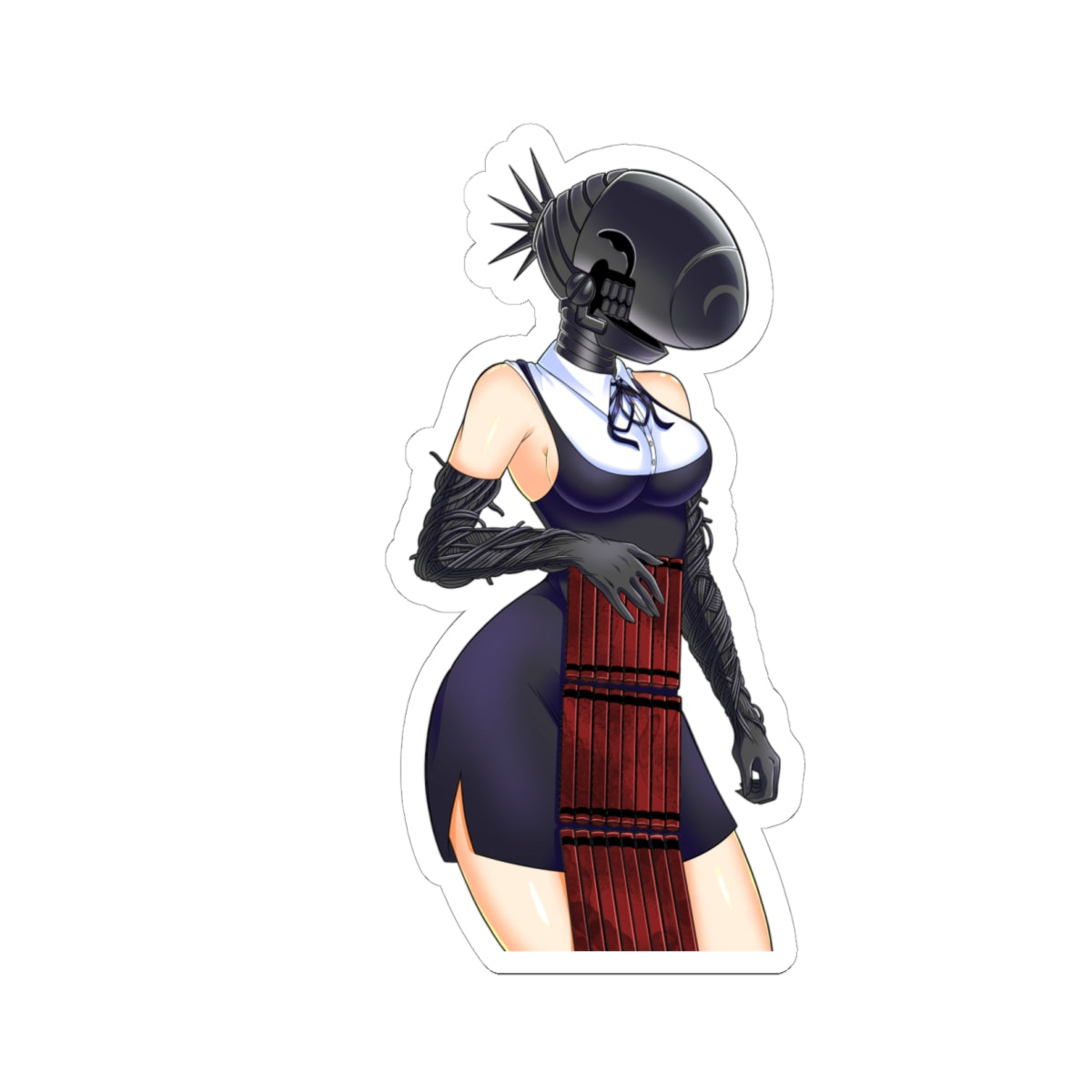 Bomb Devil Kiss-Cut Sticker