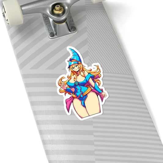 SFW Dark Magician Girl Kiss-Cut Sticker
