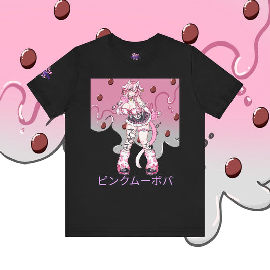 Pink Moo Boba T-shirt